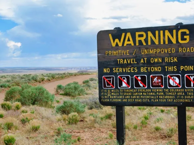 risky road